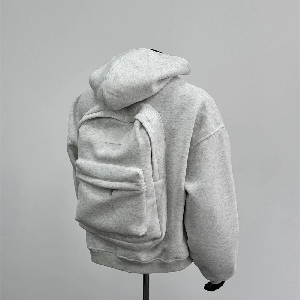 HOODENS - Çantalı Sweatshirt